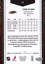 2008-2009 OPC Premier Regular Cards 55 Teemu Selanne