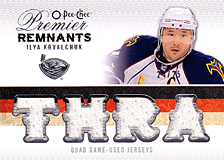 2008-2009 OPC Premier Remnants Quadruple PRQ-IK Ilya Kovalchuk