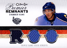 2008-2009 OPC Premier Remnants Triple PRT-EK Evander Kane