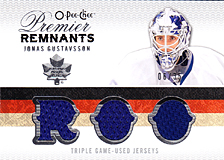 2008-2009 OPC Premier Remnants Triple PRT-JG Jonas Gustavsson