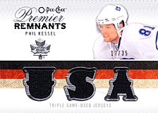 2008-2009 OPC Premier Remnants Triple PRT-KE Phil Kessel