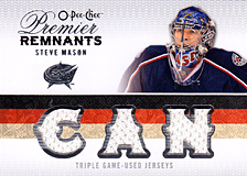 2008-2009 OPC Premier Remnants Triple PRT-SM Steve Mason