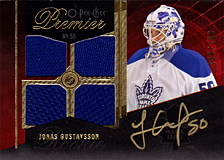 2008-2009 OPC Premier Rookies & Auto 65 Jonas Gustavsson