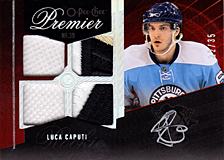 2008-2009 OPC Premier Rookies & Auto 86 Luca Caputi