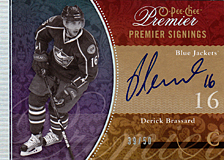 2008-2009 OPC Premier Signings PS-DB Derick Brassard