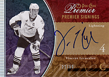 2008-2009 OPC Premier Signings PS-LE Vincent Lecavalier