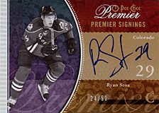 2008-2009 OPC Premier Signings PS-RS Ryan Stoa