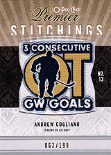 2009-2010 OPC Premier Stitchings PS-AC 