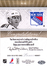 2009-2010 OPC Premier Stitchings PS-BL 