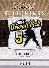 2009-2010 OPC Premier Stitchings PS-BW 