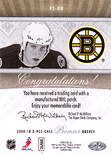 2009-2010 OPC Premier Stitchings PS-BW 