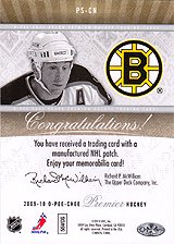 2009-2010 OPC Premier Stitchings PS-CN 