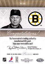 2009-2010 OPC Premier Stitchings PS-DC 
