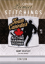 2009-2010 OPC Premier Stitchings PS-DH 