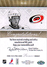 2009-2010 OPC Premier Stitchings PS-ES 
