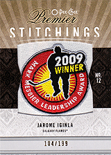 2009-2010 OPC Premier Stitchings PS-JI 