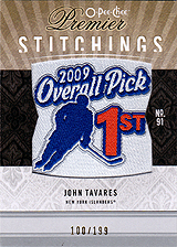 2009-2010 OPC Premier Stitchings PS-JN 