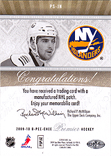 2009-2010 OPC Premier Stitchings PS-JN 