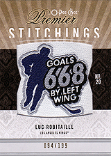 2009-2010 OPC Premier Stitchings PS-LR 