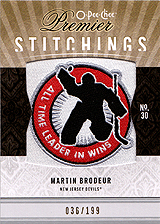 2009-2010 OPC Premier Stitchings PS-MB 
