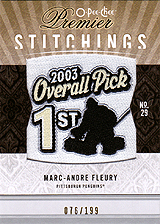 2009-2010 OPC Premier Stitchings PS-MF 