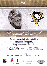 2009-2010 OPC Premier Stitchings PS-MF 