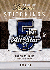 2009-2010 OPC Premier Stitchings PS-MS 