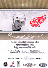 2009-2010 OPC Premier Stitchings PS-NL 