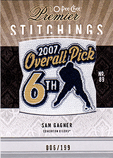 2009-2010 OPC Premier Stitchings PS-SG 