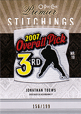 2009-2010 OPC Premier Stitchings PS-TO 