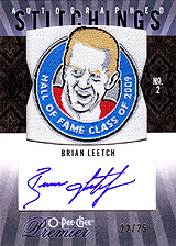2009-2010 OPC Premier Stitchings Auto APS-BL 
