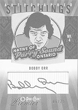 2009-2010 OPC Premier Stitchings Auto APS-BO 