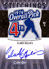2009-2010 OPC Premier Stitchings Auto APS-CG 