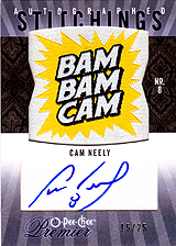 2009-2010 OPC Premier Stitchings Auto APS-CN 