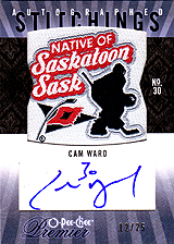 2009-2010 OPC Premier Stitchings Auto APS-CW 