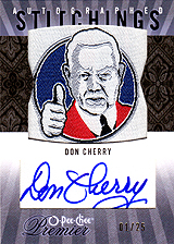 2009-2010 OPC Premier Stitchings Auto APS-DC 