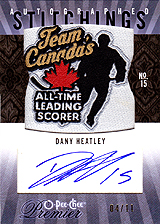 2009-2010 OPC Premier Stitchings Auto APS-DH 