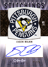 2009-2010 OPC Premier Stitchings Auto APS-EM 