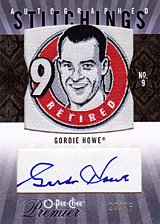 2009-2010 OPC Premier Stitchings Auto APS-GH 