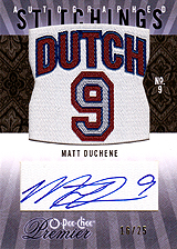 2009-2010 OPC Premier Stitchings Auto APS-MD 