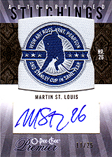 2009-2010 OPC Premier Stitchings Auto APS-MS 