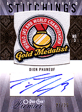 2009-2010 OPC Premier Stitchings Auto APS-PH 