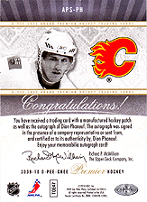 2009-2010 OPC Premier Stitchings Auto APS-PH 