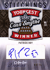 2009-2010 OPC Premier Stitchings Auto APS-RO 
