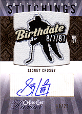 2009-2010 OPC Premier Stitchings Auto APS-SC 