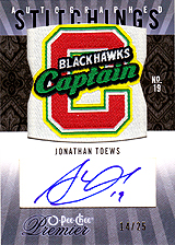 2009-2010 OPC Premier Stitchings Auto APS-TW 
