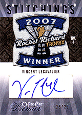 2009-2010 OPC Premier Stitchings Auto APS-VL 