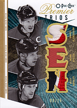 2008-2009 OPC Premier TRIOS 3J-ASK Alex Kovalev :: Daniel Alfredsson :: Jason Spezza