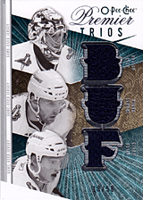2008-2009 OPC Premier TRIOS 3J-MVM Ryan Miller :: Thomas Vanek :: Tyler Myers